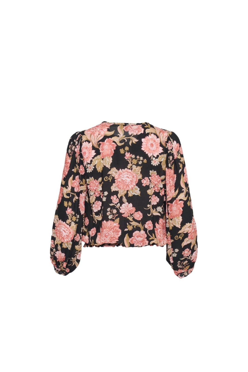 Flora Noir Blouse