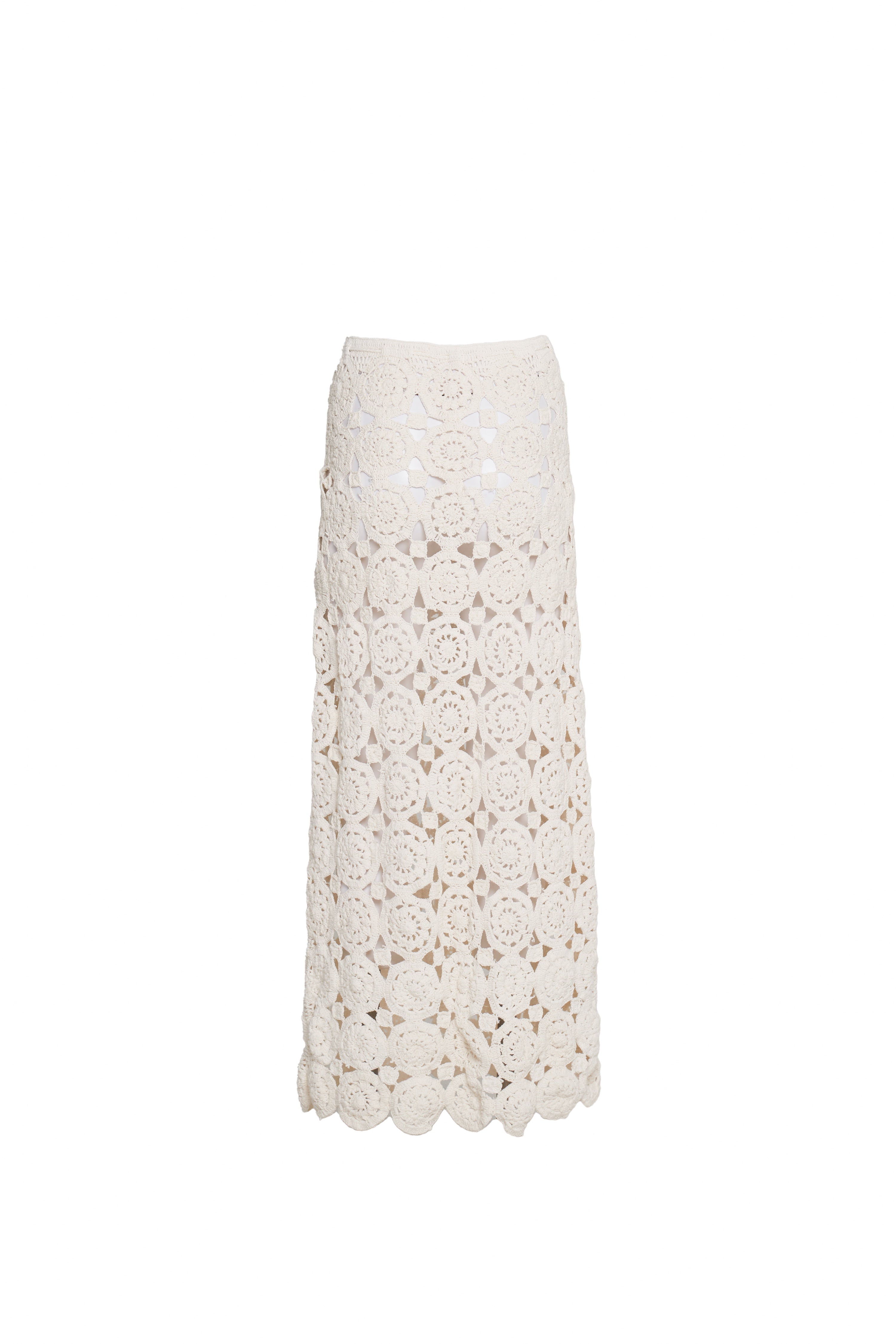Cecilia Crochet Maxi Skirt
