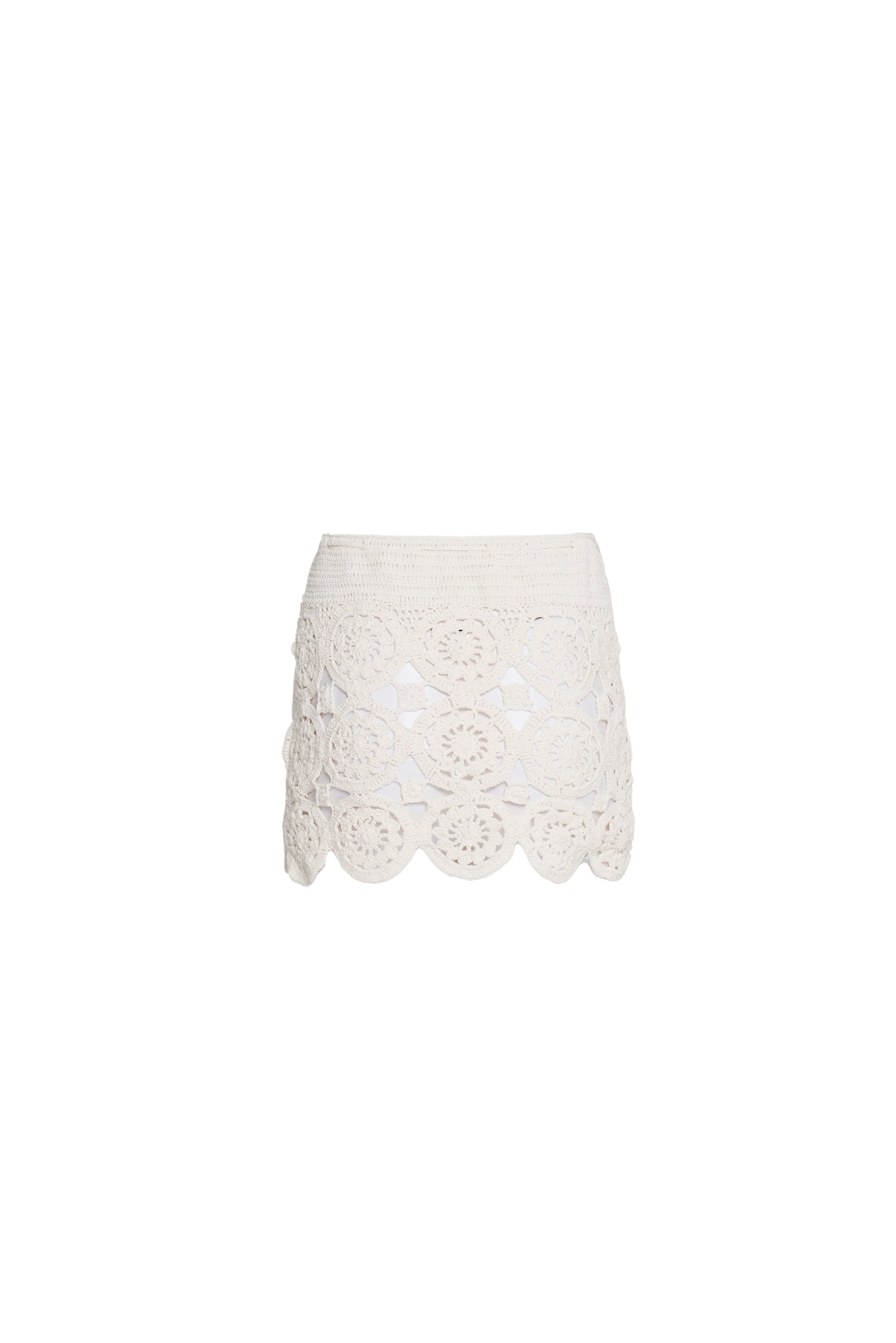 Cecilia Crochet Mini Skirt