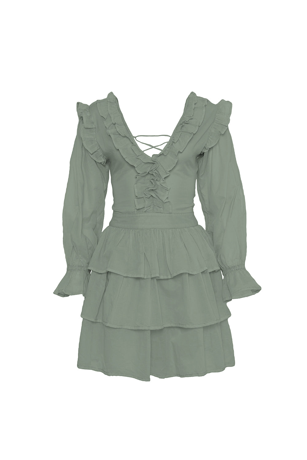 Hazel Mini Dress Sage