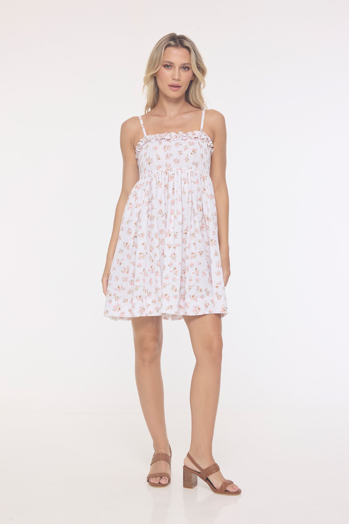Naura Flared Short Dress