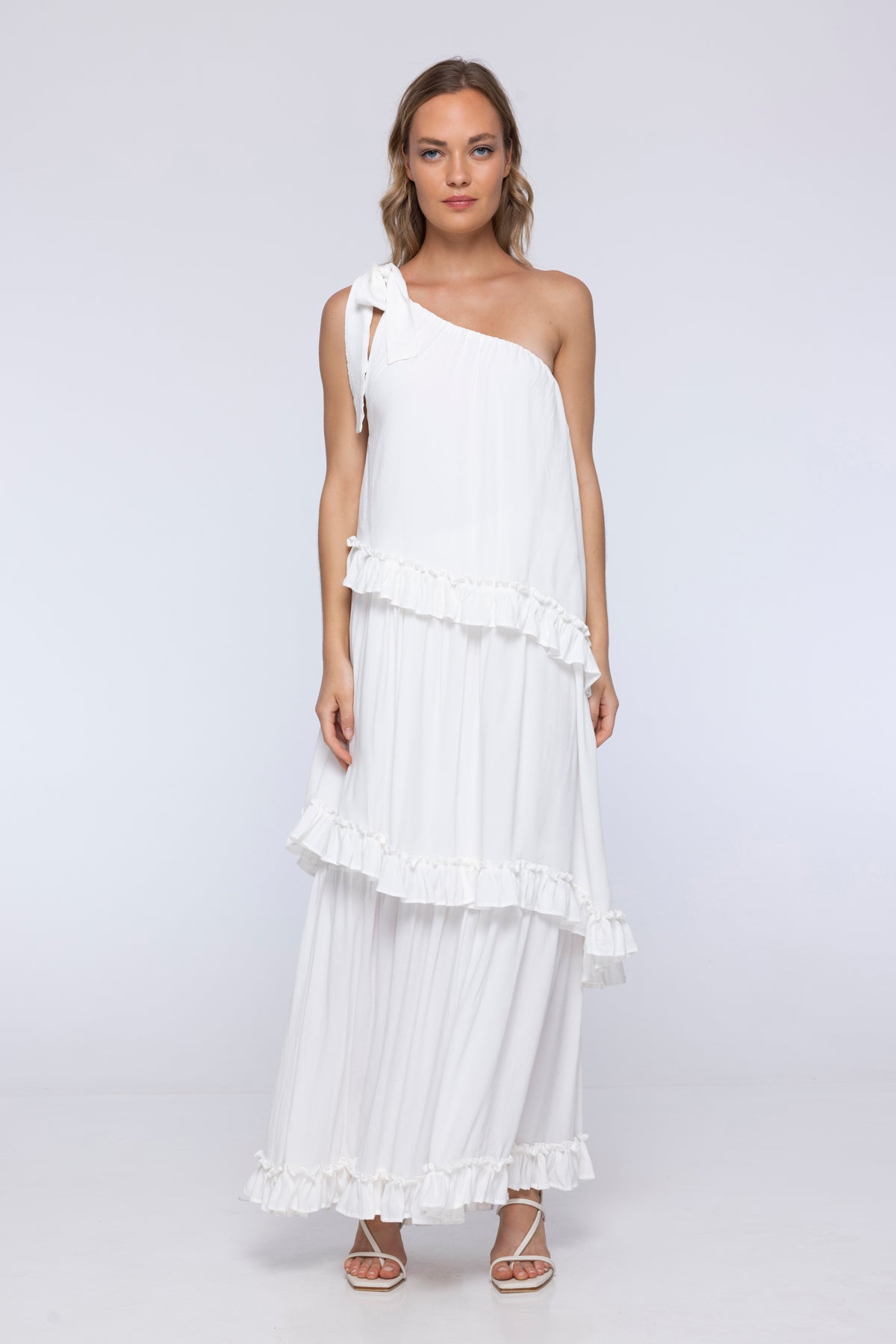 Porcelain Pastel Maxi Dress