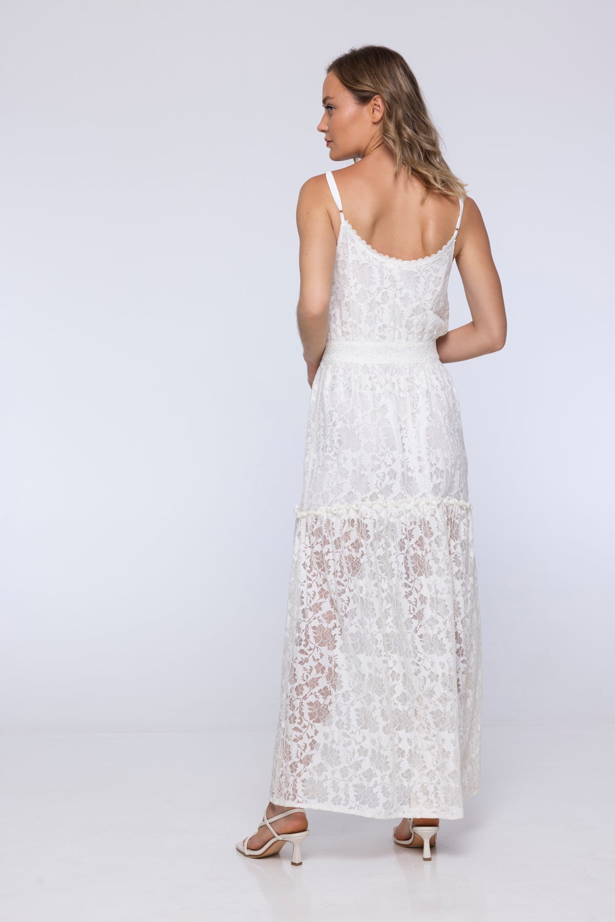 Ivory Garden Maxi Dress