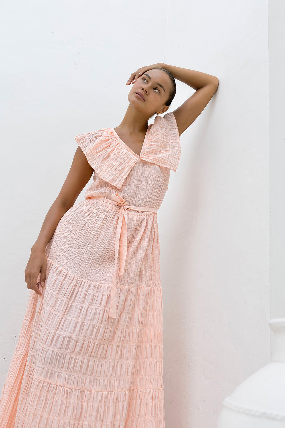 Margot Maxi Dress Coral Ivy