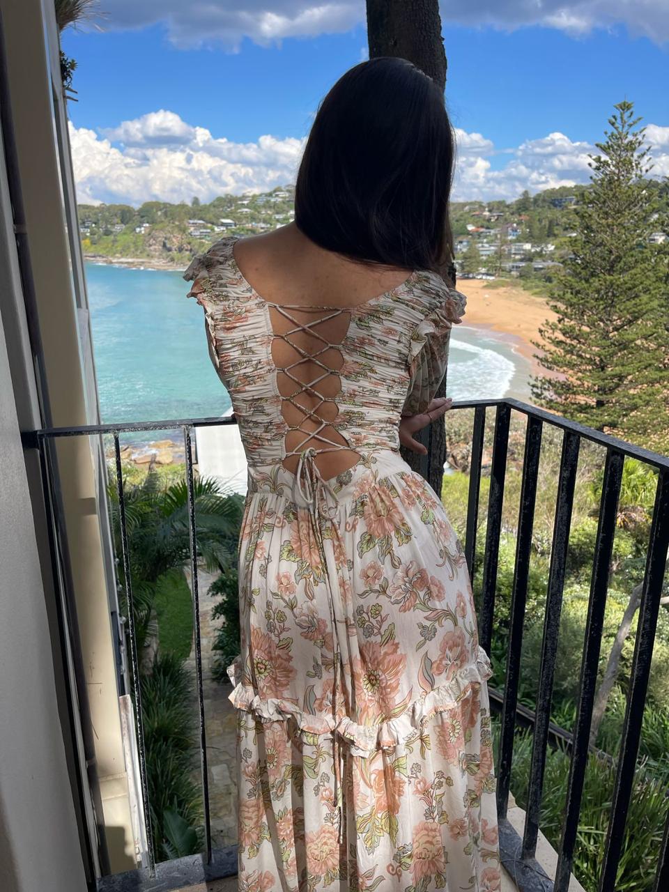 Flora Dusk Maxi Dress