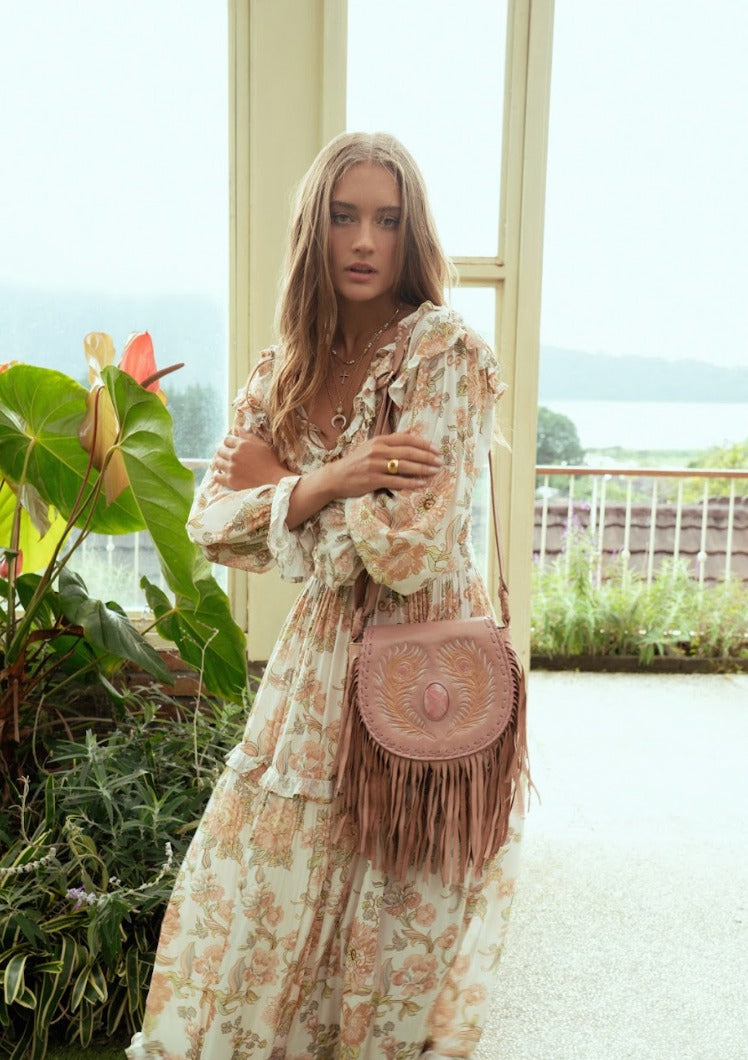 Flora Dusk Maxi Dress