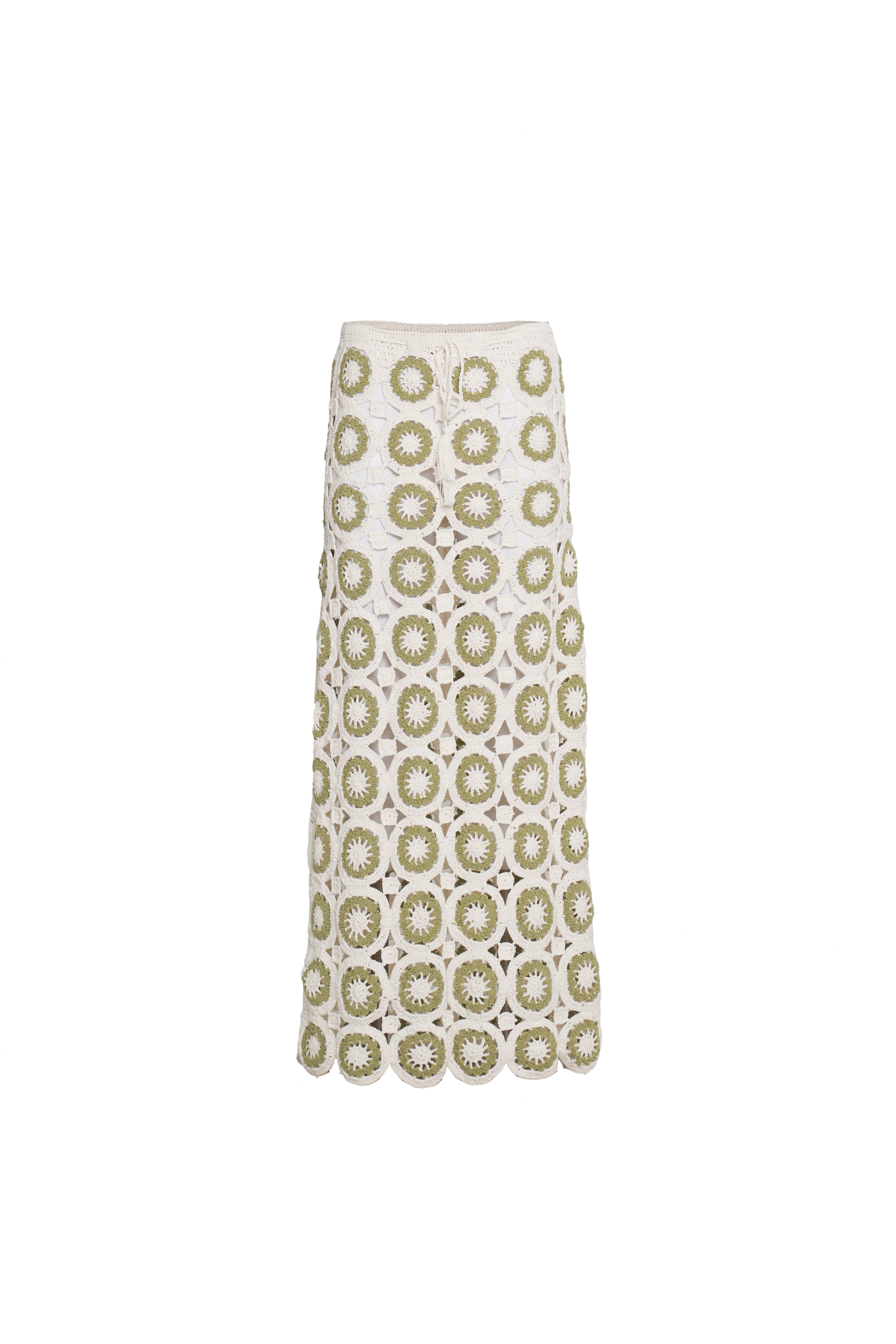 Cecilia Crochet Maxi Skirt