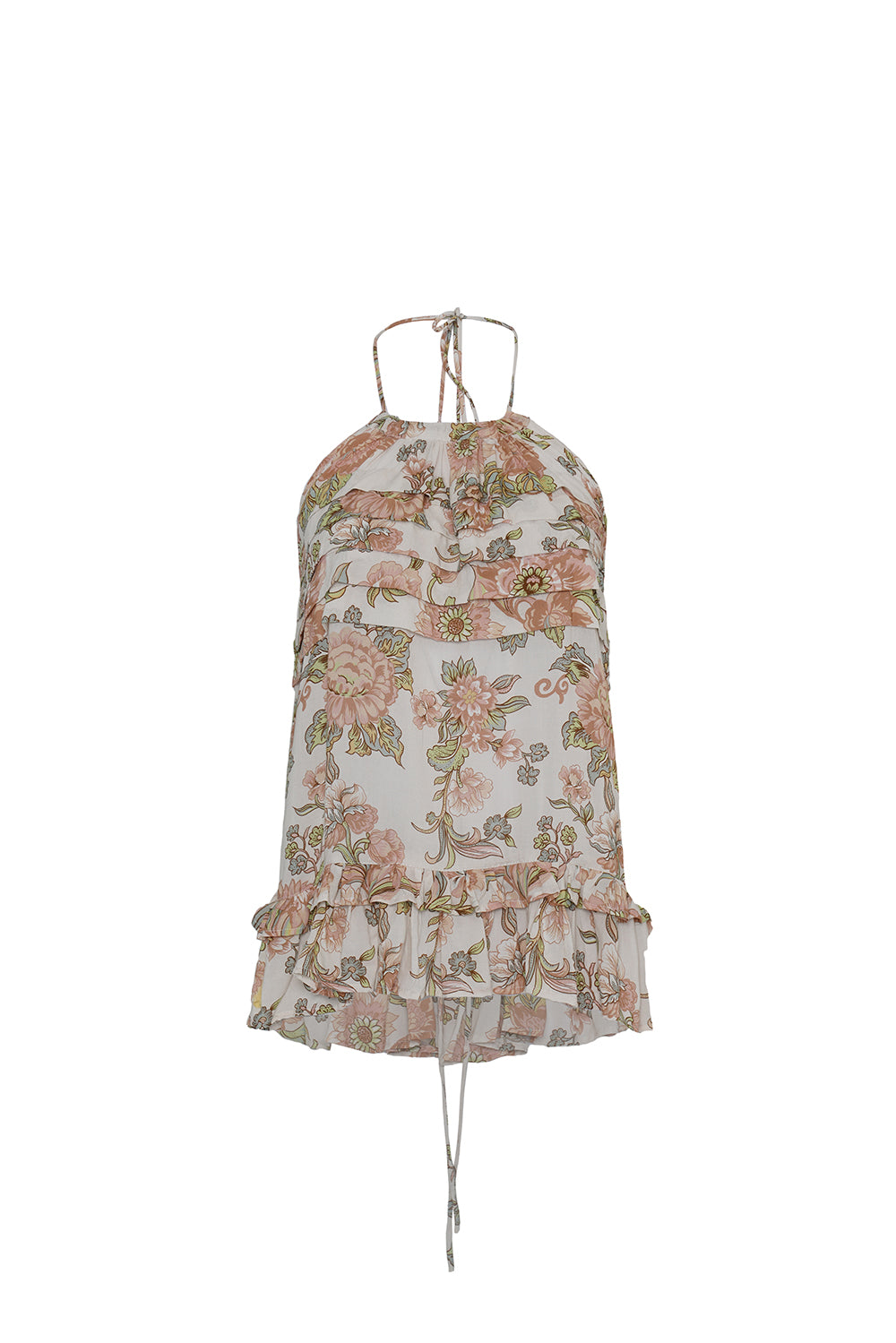 Flora Dusk Halter Top