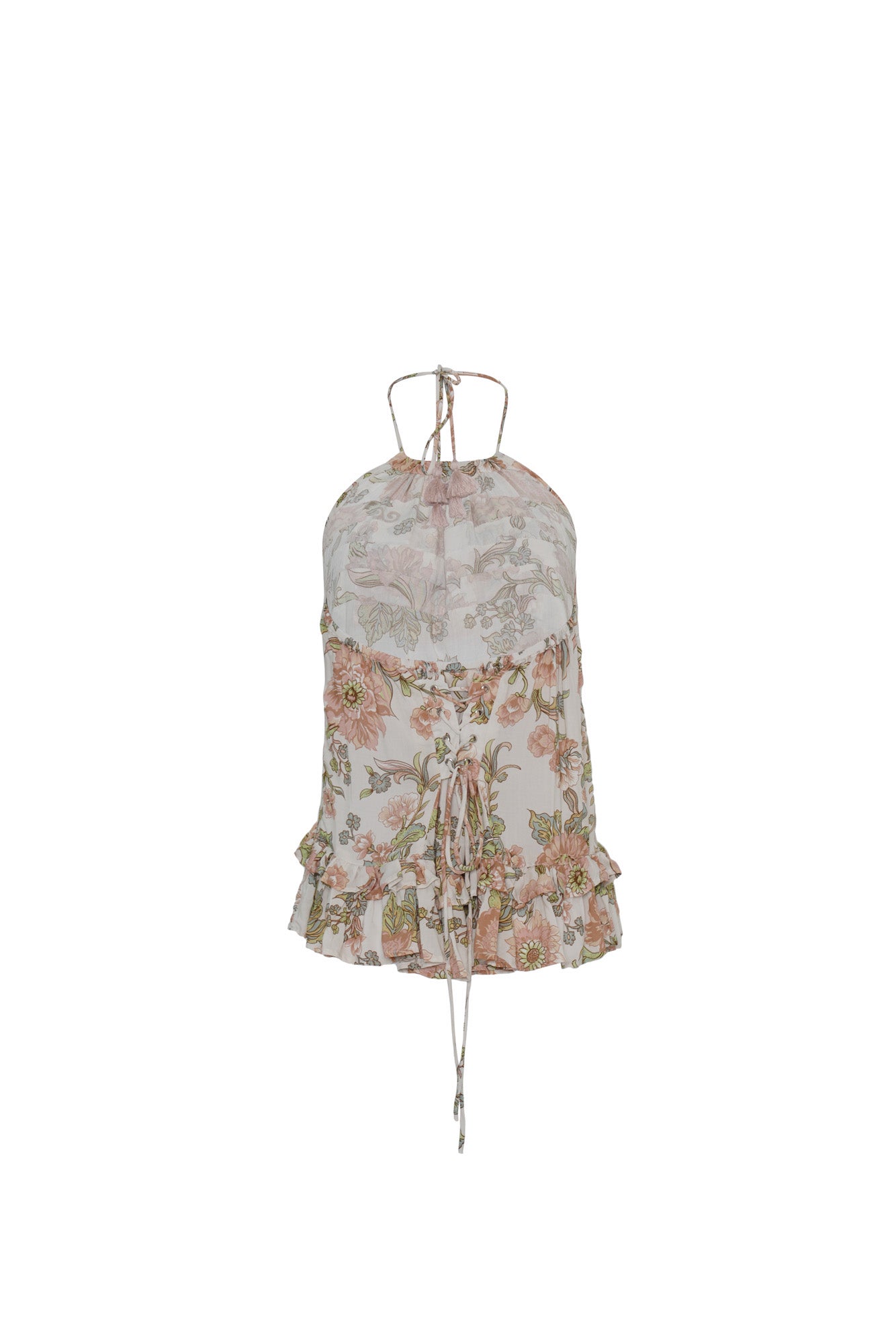 Flora Dusk Halter Top