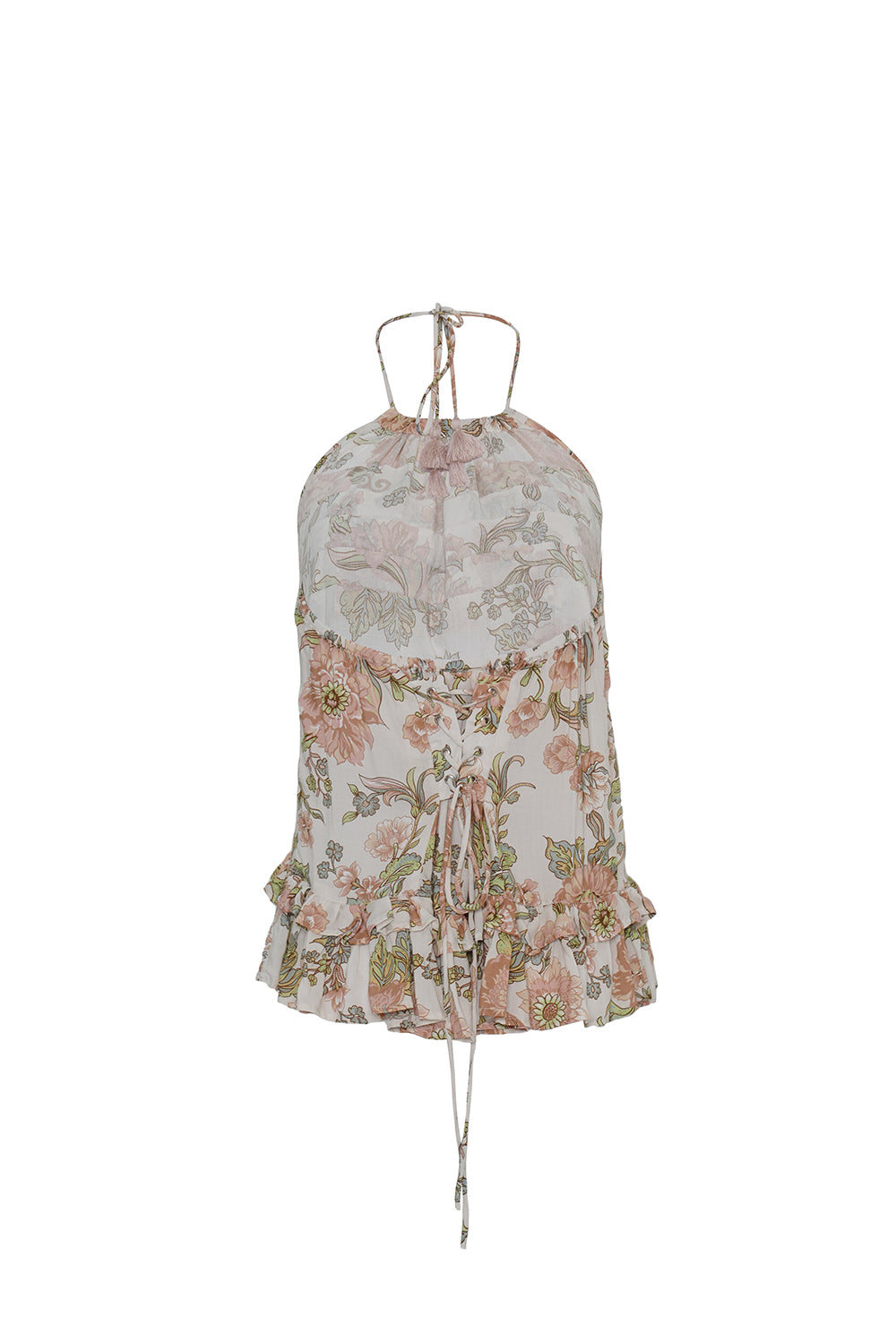Flora Dusk Halter Top