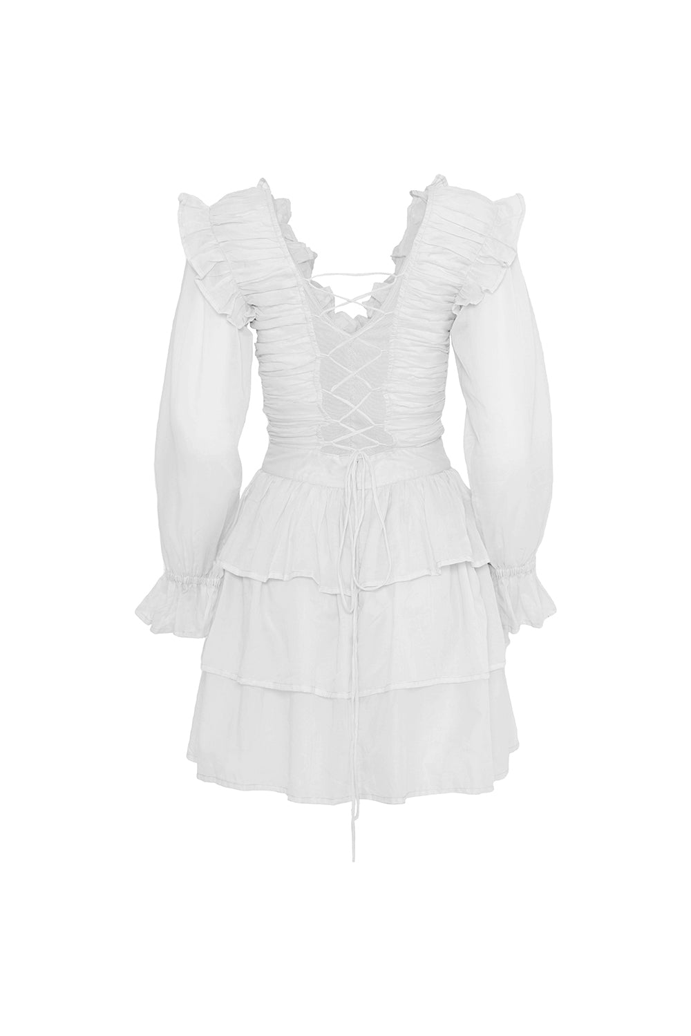 Hazel Mini Dress Off White