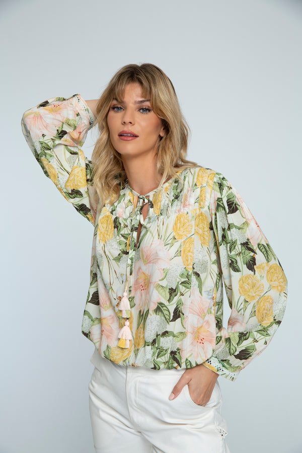 Floral Fantasy Blouse