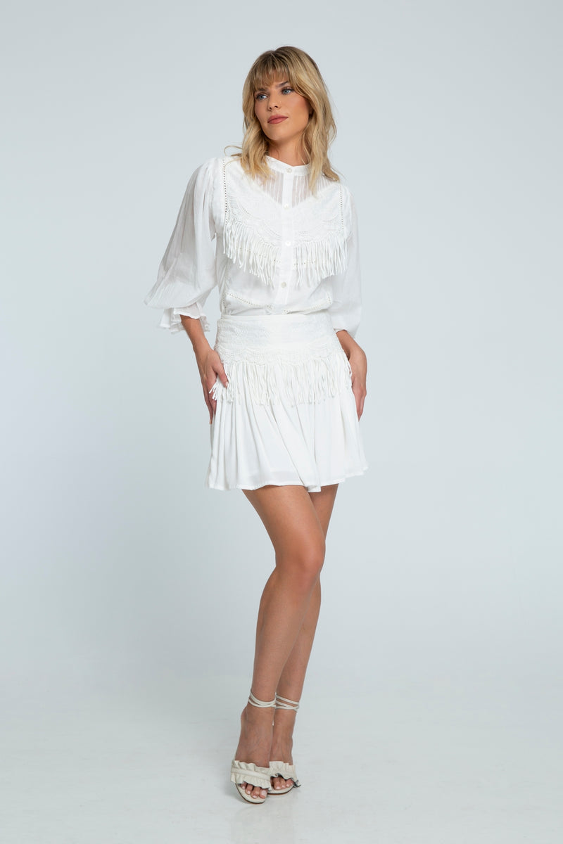 Lana Fringed Shirt