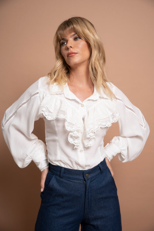 Lana Ruffle Shirt