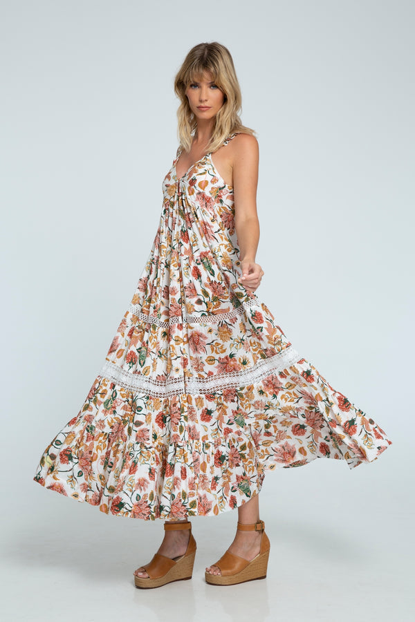 Averly Ruffle Maxi Dress