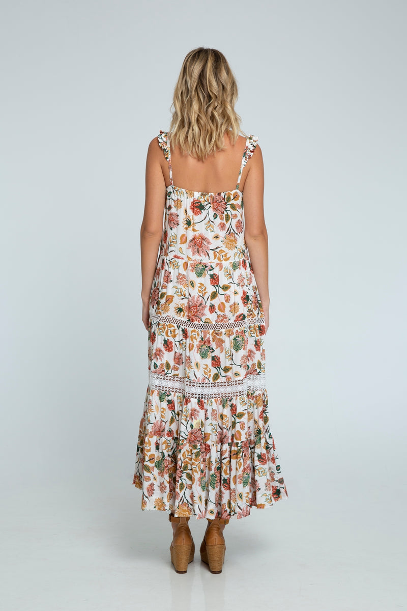 Averly Ruffle Maxi Dress