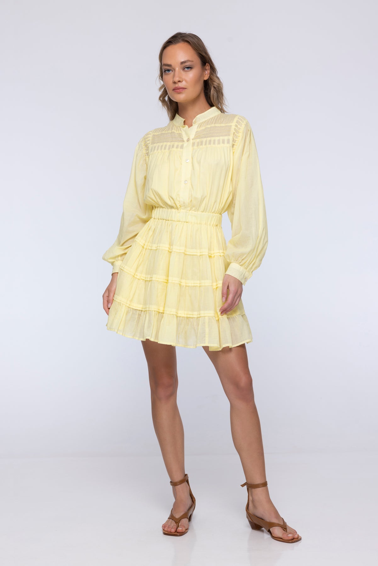 Halo Cotton Mini Dress