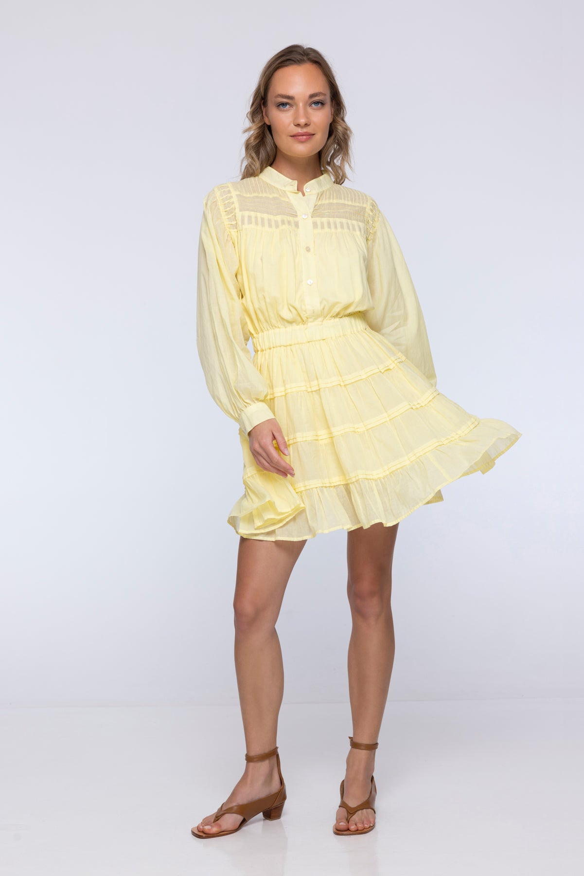 Halo Cotton Mini Dress