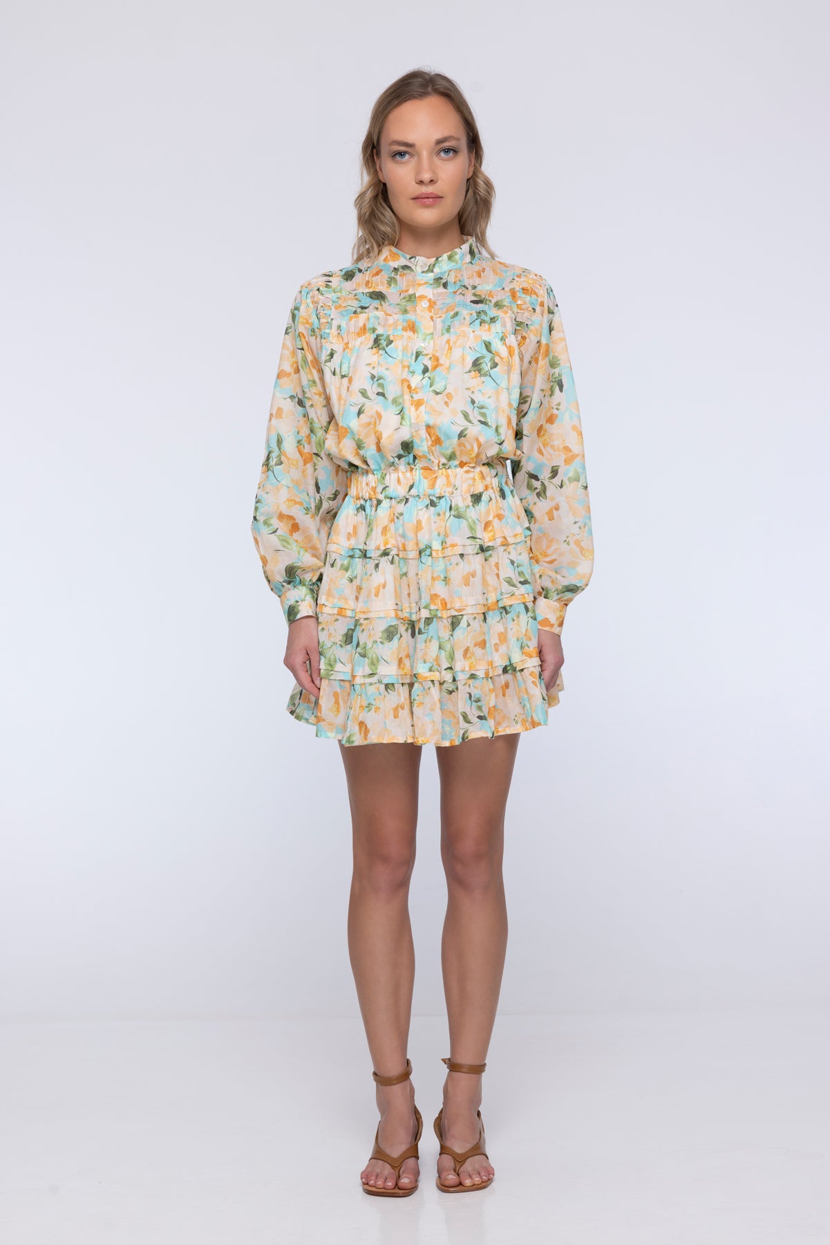 Tropea Bloom Mini Dress