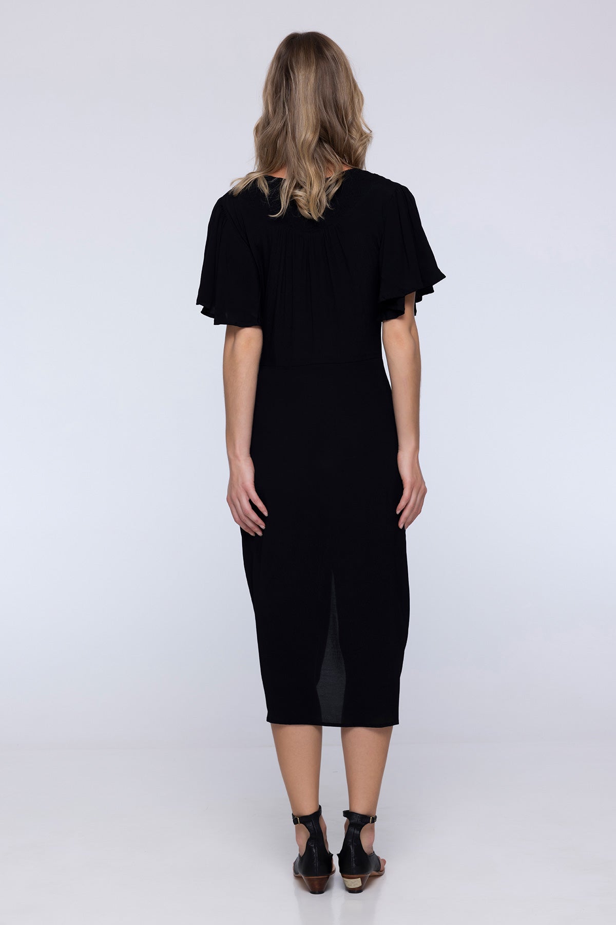 Porcelain Pastel Midi Dress