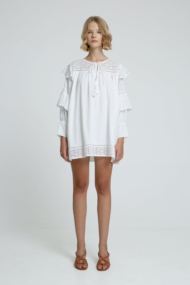 Vania Ruffle Dress