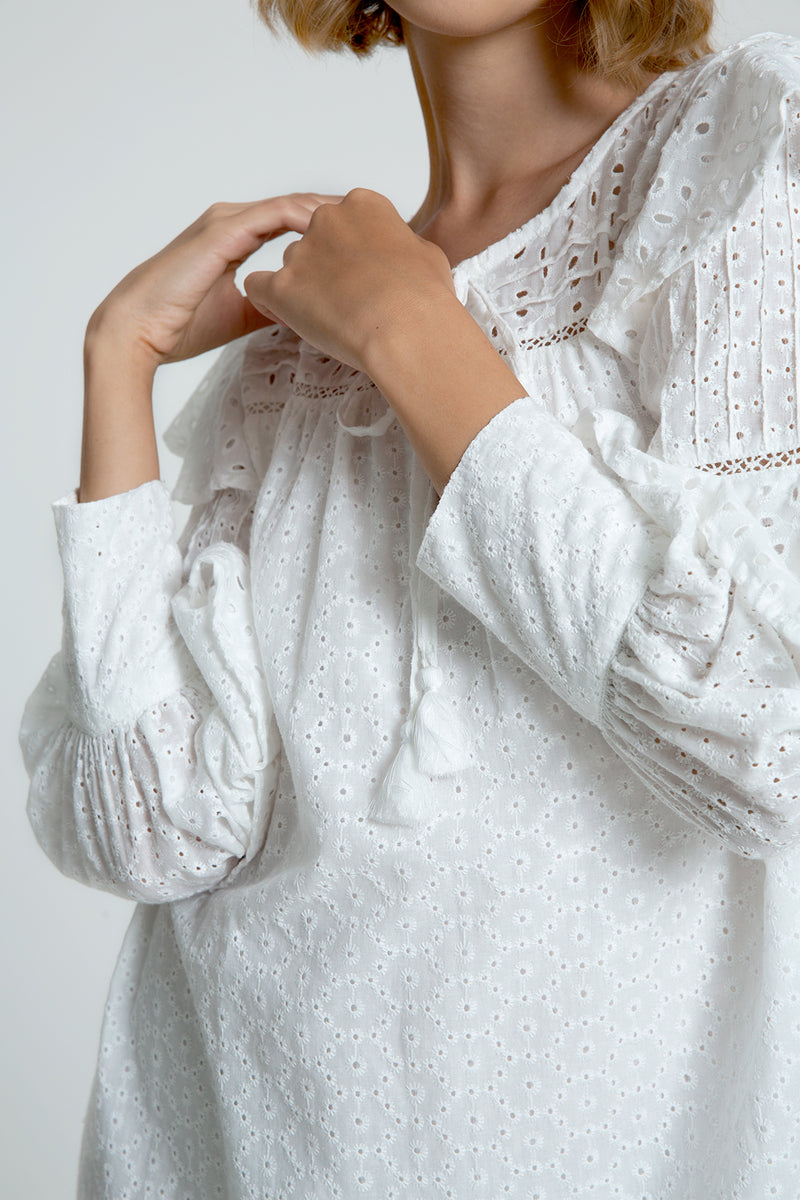 Vania Ruffle Dress