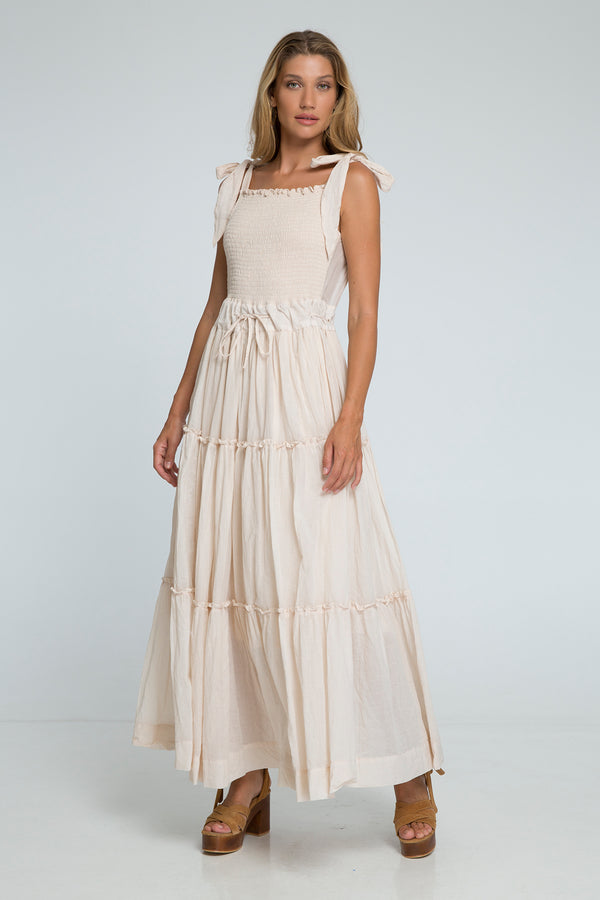 Katia Ruched Maxi Dress