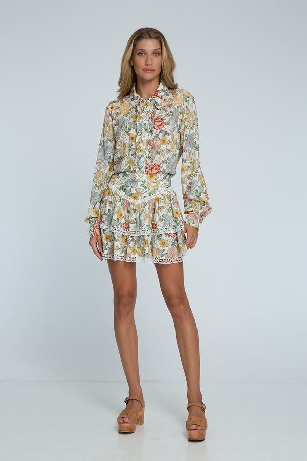 Secret Garden Beaded Shirt