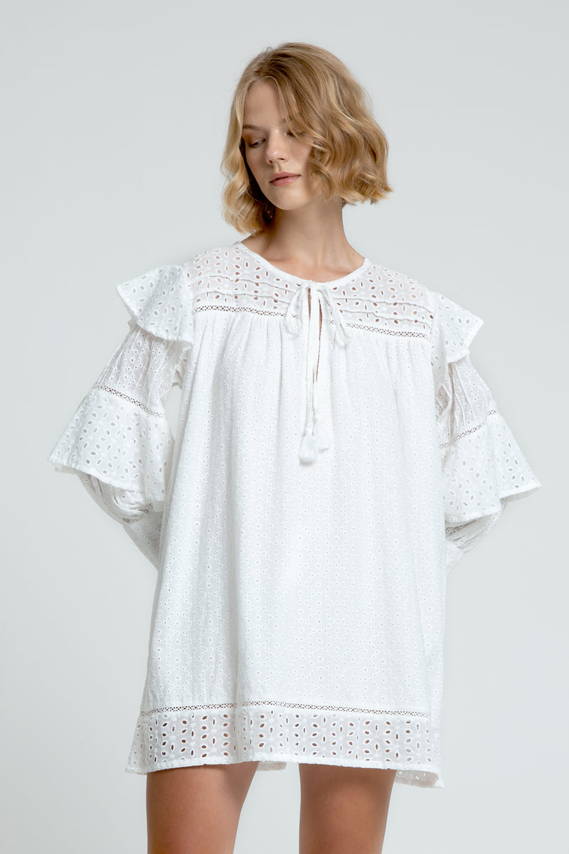 Vania Ruffle Dress